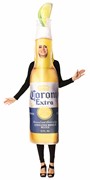 Rasta Imposta Corona Extra Beer Bottle w. Lime Halloween Costume, Adult One Size R1240 View 2