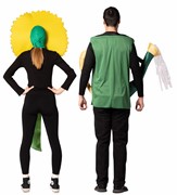 Rasta Imposta Bloomin' Fun Sunflower & Watering Can Couples Halloween Costume, Adult One Size 20003 View 2