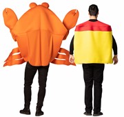 Rasta Imposta Old Bay Seasoning & Bay Crab Halloween Couples Costume Set, Adult One Size 20031 View 2