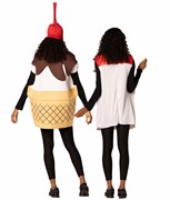 Rasta Imposta Ice Cream Sundae & Sprinkles Halloween Couples Costume, Adult One Size 20037 View 2