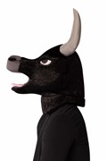 Rasta Imposta Bull Head Mascot Head Costume, Adult One Size R1236-OS View 2