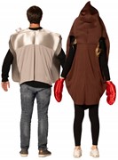 Rasta Imposta Shit Hits the Fan Couple Halloween Costume, Adult One Size GCR1283 View 2