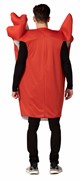 Rasta Imposta Spicy Tomato Juice Cocktail & Shrimp Couple Halloween Costume, Adult One Size 10250 View 2