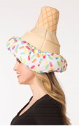 Rasta Imposta Vanilla Ice Cream Cone Hat 1341 View 3