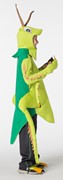 Rasta Imposta Child Green Grasshopper Costume, Child Size 7-10 GC3112710 View 3