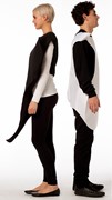 Rasta Imposta Yin & Yang Couples Costume, Adult One Size GC6199 View 3