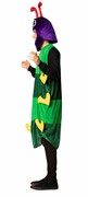 Rasta Imposta Caterpillar Halloween Costume, Colorful with Headpiece, Adult One Size 5800 View 3