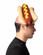 Rasta Imposta Hot Dog in a Bun Hat, Adult GC1928 View 3