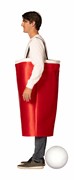 Rasta Imposta Red Beer Pong Cup Costume, Adult One Size GC6029 View 3