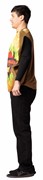 Rasta Imposta Cheeseburger Costume, Adult One Size 7084 View 3