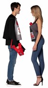 Rasta Imposta Battery & Jumper Cables Couples Halloween Costume, Adult One Size GC6377 View 3