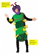 Rasta Imposta Colorful Caterpillar Pair Halloween Costume, Colorful with Headpiece 10266 View 3