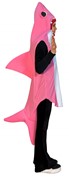 Rasta Imposta Ultimate Pink Shark Costume, Adult Size Small-Medium 1206 View 3