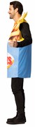 Rasta Imposta Festival Fries Bucket Halloween Costume, Adult One Size R1235-OS View 3