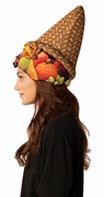 Rasta Imposta Cornucopia Hat, Adult One Size R7787-OS View 3