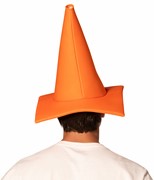 Rasta Imposta Caution Safety Cone Hat, Adult One Size 3003-00 View 3