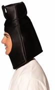 Rasta Imposta Ultimate Deluxe Black Rook Chess Headpiece Mask, Adult One Size R1311-OS View 3