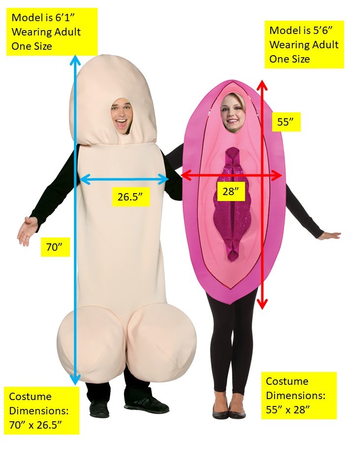 Fancy Vagina Costume, Reproductive Organs