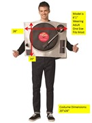 Rasta Imposta Old School Turntable Record Player Costume, Adult One Size GC1876 View 4