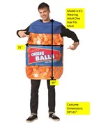 Rasta Imposta Cheeseballs Costume, Adult One Size GC6206 View 4