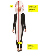 Rasta Imposta White Spoon Costume, Adult One Size GC6583 View 4