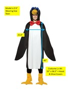 Rasta Imposta Penguin Costume, Teen One Size 606 View 4