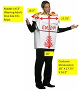 Rasta Imposta Chinese Take Out Costume, Adult One Size 6978 View 4