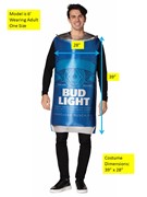 Rasta Imposta Anheuser Busch Bud Light Beer Can Halloween Costume, Adult One Size GC250 View 4