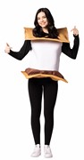 Rasta Imposta S'Mores Halloween Costume, Adult One Size GC7651 View 4