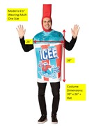 Rasta Imposta ICEE Blue Tunic Costume, Adult One Size GC1411 View 4