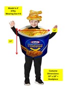 Rasta Imposta Kraft Mac & Cheese Cup Costume, Child 4-6 171046 View 4