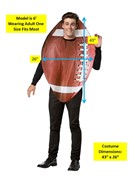 Rasta Imposta Football Costume, Adult One Size GC6843 View 4