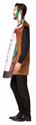 Rasta Imposta Barista's Nightmare Coffee Cup Costume, Adult One Size 297 View 3