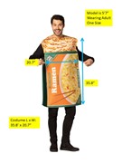 Rasta Imposta Ramen Noodles Halloween Costume, Adult One Size GCR1233 View 4