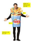 Rasta Imposta Festival Fries Bucket Halloween Costume, Adult One Size R1235-OS View 4