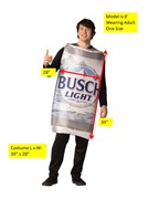 Rasta Imposta Busch Light Beer Can Halloween Costume, Adult One Size GCR1484 View 4