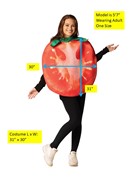 Rasta Imposta Tomato Slice Halloween Costume, Adult One Size GCR7811 View 4