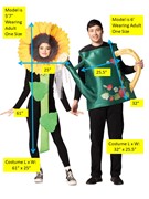 Rasta Imposta Bloomin' Fun Sunflower & Watering Can Couples Halloween Costume, Adult One Size 20003 View 4