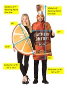 Rasta Imposta Southern Comfort & Orange Slice Couples Halloween Costume, Adult One Size 20000 View 4