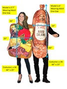 Rasta Imposta Charcuterie Board & Hard Salami Couples Halloween Costume, Adult One Size 20011 View 4