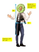 Rasta Imposta Icecream Scoop Halloween Costume, Adult One Size R1773-OS View 4