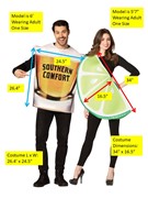 Tequila Bottle & Lime Slice Couple Costume | Siesta | Rasta Imposta