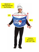 Rasta Imposta Kraft Cool Whip Costume, Adult One Size GC1713 View 5