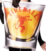 Rasta Imposta Fireball Shot Glass Costume, Adult One Size 4259 View 5