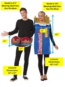 Rasta Imposta Spaghetti & Meatballs Couple Costume, Adult One Size GC6319 View 5