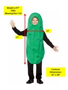 Rasta Imposta Pickle Costume, Child 7-10 6544-710 View 5