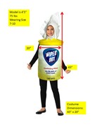 Rasta Imposta Wiped Out! Disinfecting Sanitizer Wipes Halloween Costume, Child 7-10 5217710 View 5