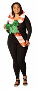 Rasta Imposta Candy Cane Halloween Christmas Costume, Adult One Size R1253-OS View 5