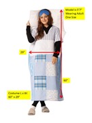 Rasta Imposta Sleeping Bed w. Pillow & Comforter Halloween Costume, Adult One Size GCR7805 View 5