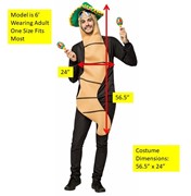 Rasta Imposta Tequila Bottle & Tequila Worm Couples Costume, Adult One Size 20022 View 5